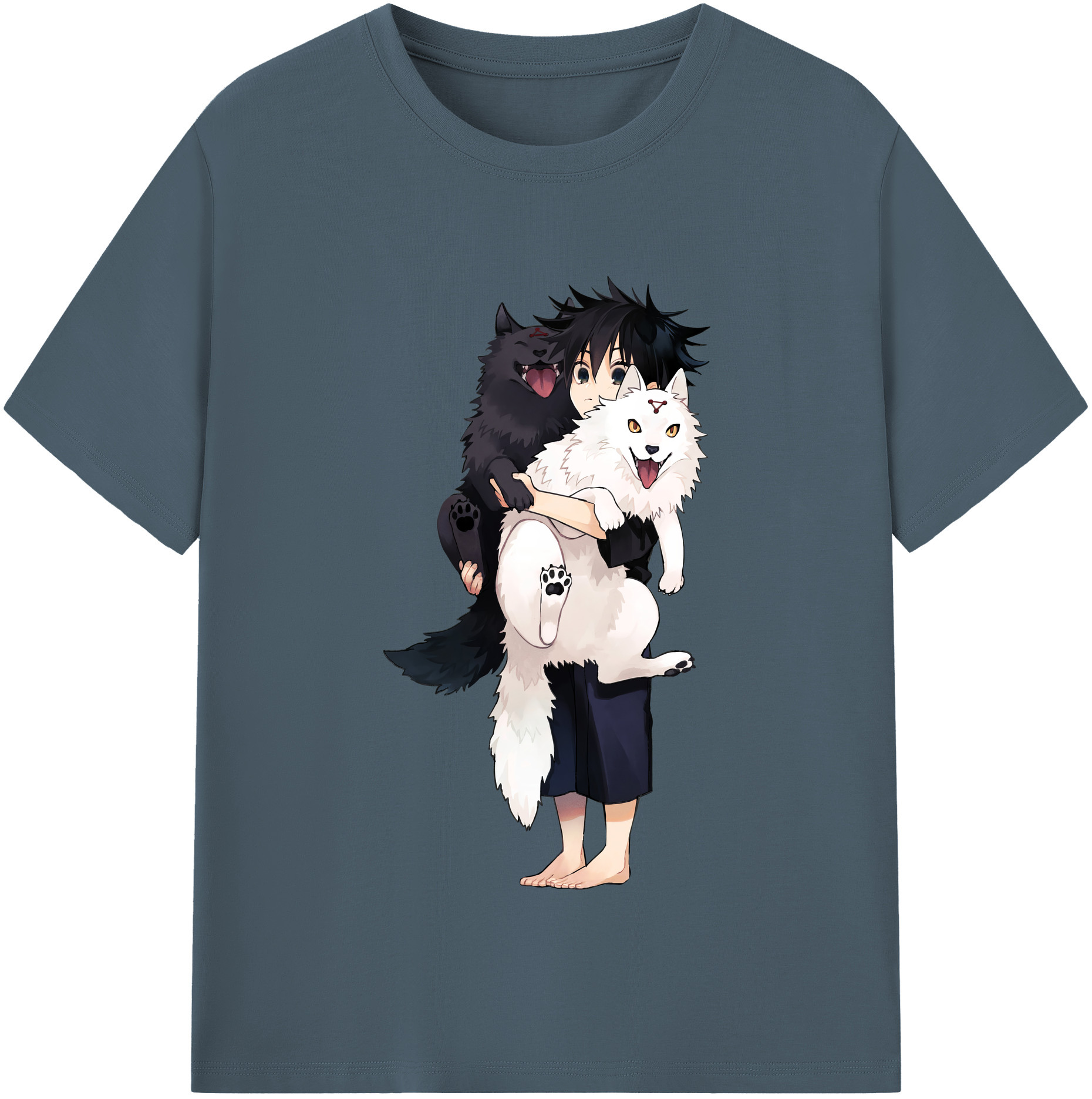 （画像用） 呪術廻戦 Jujutsu Kaisen 綿100％半袖Tシャツ（フロントプリント）